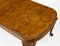 English Burr Walnut Dining Table and Six Chairs, 1930s, Set of 7 7