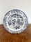 Antique Victorian Blue and White Plates, 1880, Set of 2 3