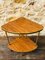 Tavolino Mid-Century vintage a due livelli in formica e ottone, anni '70, Immagine 2