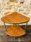 Vintage Mid-Century Two-Tier Side Table in Formica & Brass, 1970s 2
