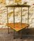 Vintage Mid-Century Two-Tier Side Table in Formica & Brass, 1970s, Image 12