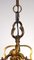 Lámpara colgante Messing de vidrio, años 60, Imagen 11