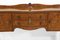 English Queen Anne Style Burr Walnut Serpentine Sideboard, 1930s 4