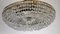 Ceiling Lamp in Crystal and Brass from Palwa, 1960s, Image 10