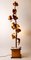 Lámpara de pie floral Hollywood Regency atribuida a Hans Kögel, Imagen 3
