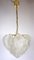 Italian Artischoken Hanging Lamp in Brass and Murano Glass from Novaresi, 1970s 10