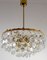 Brass and Lead Crystal Chandelier from Schröder and Co., 1960s 13