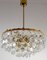 Brass and Lead Crystal Chandelier from Schröder and Co., 1960s, Image 13