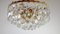 Brass and Lead Crystal Chandelier from Schröder and Co., 1960s 6