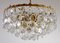 Brass and Lead Crystal Chandelier from Schröder and Co., 1960s 14