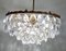 Brass and Lead Crystal Chandelier from Schröder and Co., 1960s 12