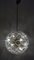 Dandelion Hanging Lamp with Glass Flowers and Brass, 1950s 14