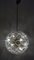 Lampe à Suspension Dandelion avec Fleurs en Verre et Laiton, 1950s 14