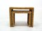 Vintage Banana Fiber Coffee Tables from Ikea, 1980s, Set of 2 3