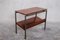 Danish Rosewood Side Table with Magazine Rack, 1960s, Image 3