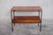 Danish Rosewood Side Table with Magazine Rack, 1960s 1