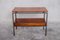 Danish Rosewood Side Table with Magazine Rack, 1960s, Image 1