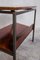 Danish Rosewood Side Table with Magazine Rack, 1960s, Image 5