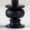 Mid-Century Ebony Rosewood Candleholders, Set of 2 5