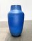 Grand Vase Studio Poterie Bleu Mid-Century de Bückeburg Keramik, Allemagne, 1960s 1