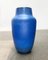 Large Mid-Century German Studio Pottery Blue Floor Vase from Bückeburg Keramik, 1960s 1