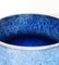 Large Mid-Century German Studio Pottery Blue Floor Vase from Bückeburg Keramik, 1960s 26