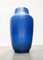 Large Mid-Century German Studio Pottery Blue Floor Vase from Bückeburg Keramik, 1960s 21