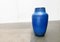 Large Mid-Century German Studio Pottery Blue Floor Vase from Bückeburg Keramik, 1960s 19