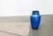 Large Mid-Century German Studio Pottery Blue Floor Vase from Bückeburg Keramik, 1960s, Image 15