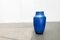 Large Mid-Century German Studio Pottery Blue Floor Vase from Bückeburg Keramik, 1960s 18