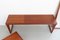 Danish Modern Teak Bench, Mirror and Drawers by Kai Kristiansen for Aksel Kjersgaard, 1960s, Set of 3, Image 15