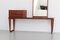 Danish Modern Teak Bench, Mirror and Drawers by Kai Kristiansen for Aksel Kjersgaard, 1960s, Set of 3, Image 4