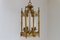 Antique French Napoleon III Gilded Bronze Chandelier, 1850s, Image 14