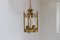 Antique French Napoleon III Gilded Bronze Chandelier, 1850s 15