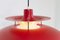Vintage Danish Red Ph5 Ceiling Lamp by Poul Henningsen for Louis Poulsen, 1960s 12