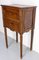 Louis XVI French Bedside Table in Walnut Nightstand, 1900s 3