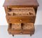 Louis XVI French Bedside Table in Walnut Nightstand, 1900s 6