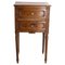 Louis XVI French Bedside Table in Walnut Nightstand, 1900s 1