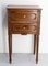 Louis XVI French Bedside Table in Walnut Nightstand, 1900s 2