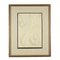 Fausto Melotti, Composition, 1972, Pencil Drawing on Paper, Framed 1