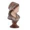 Bust of Girl in Terracotta 1