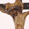 Crucifix en Bois Sculpté et Laqué 7