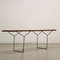 Teak and Metal Bench, Italy, 1960s, Image 6