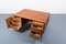 Modern Danish Architectural Teak Desk, 1950s, Image 3