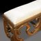 Carved Giltwood Window Seat, 1890s 3