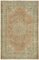 Tapis Vintage Beige, Turquie 1