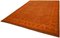 Large Orange Overdyed Rug 3