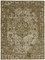 Large Vintage Beige Rug 1