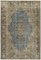 Tapis Vintage en Coton et Laine, Turquie 1