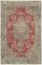 Tapis Vintage en Coton et Laine, Turquie 1